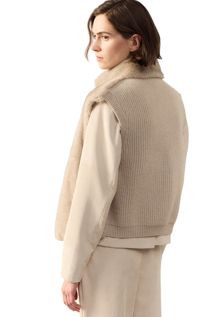 Scapa Flow bodywarmer dames taupe Mikie