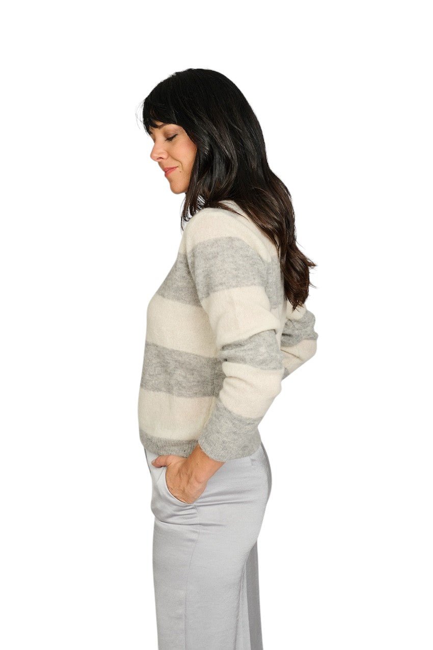 Scapa Flow pull trui dames grijs SPICE 046