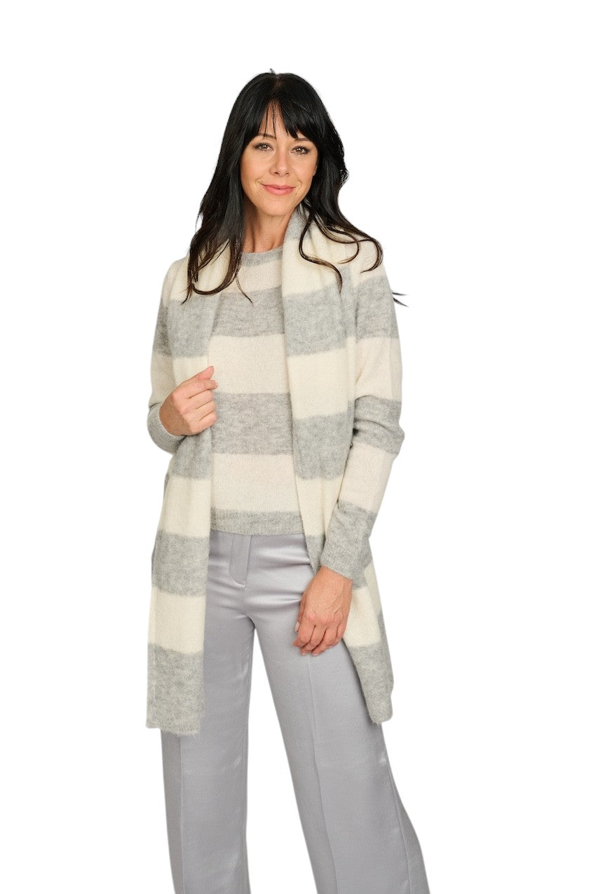 Scapa Flow pull trui dames grijs SPICE 046