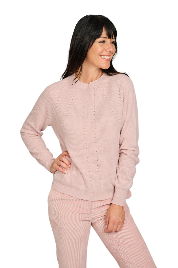 Scapa Flow pull trui dames roze STEFANIA KUWVM 270