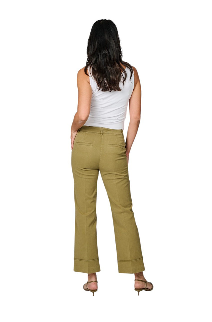 Seductive broek dames groen Minesse