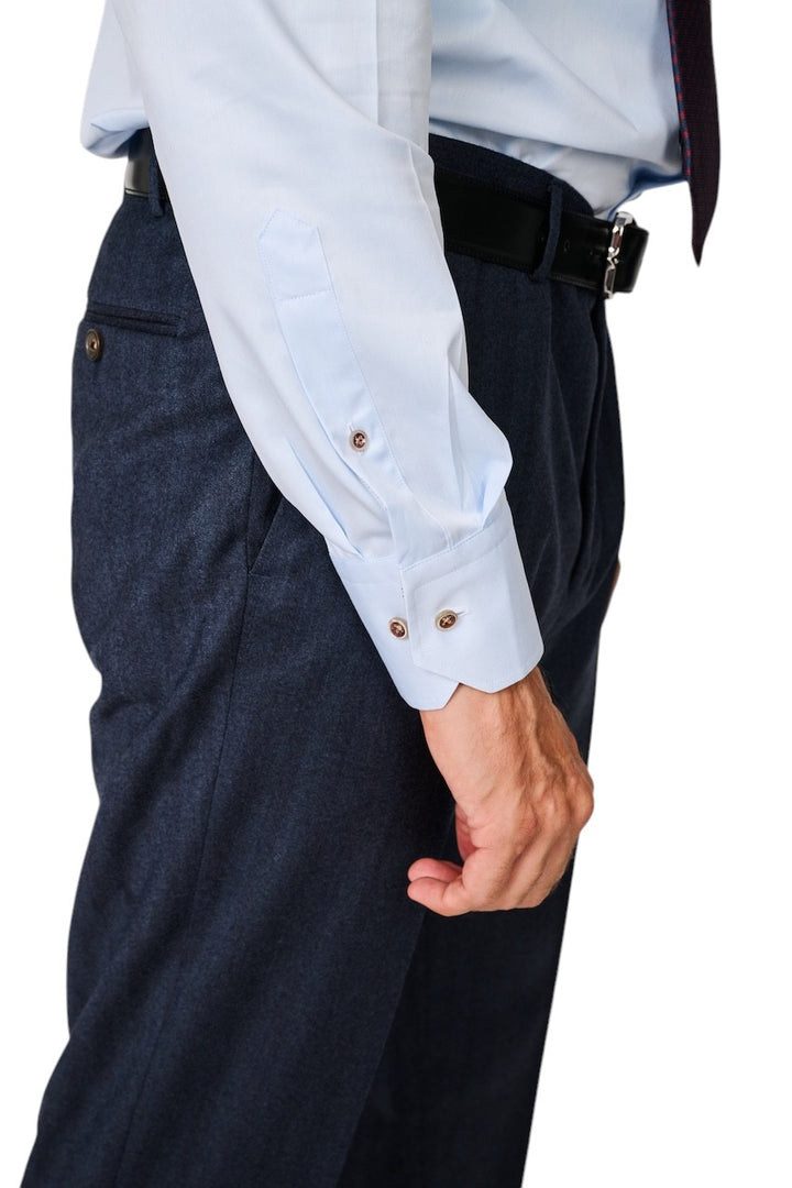 Stenstroms Men hemd lange mouwen heren licht blauw regular 6847510724 100