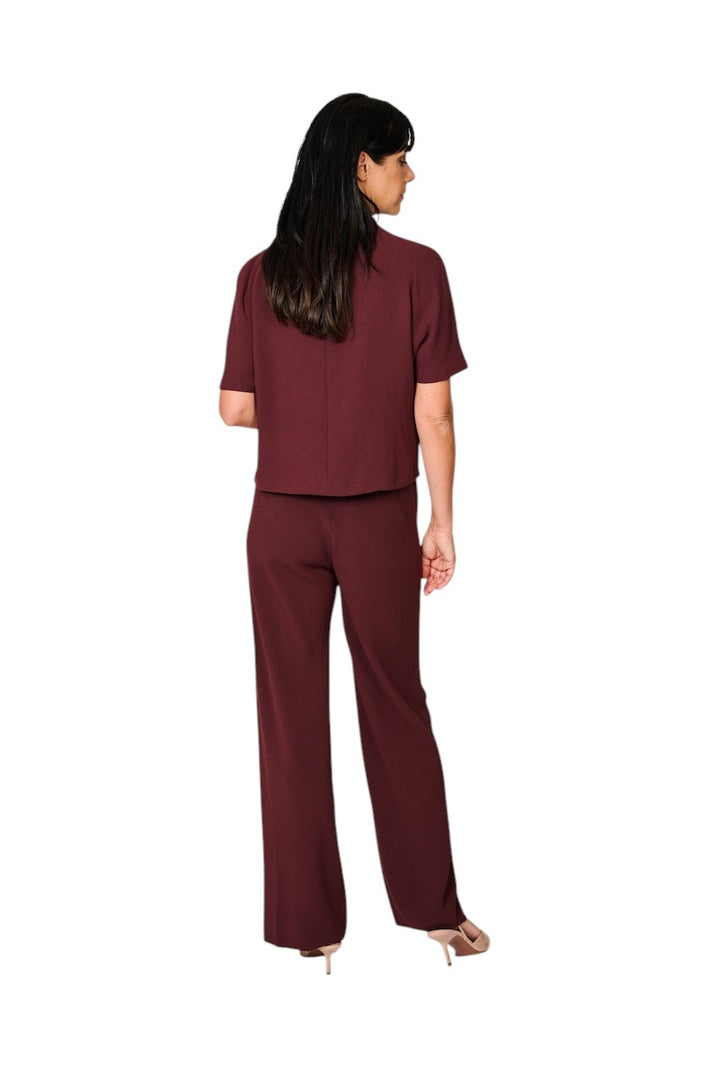 Vince blouse dames bordeaux V204313268 600