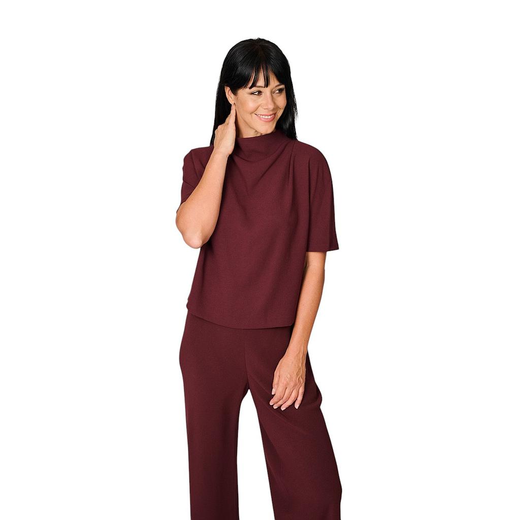 Vince-Bluse-Damen-Bordeaux