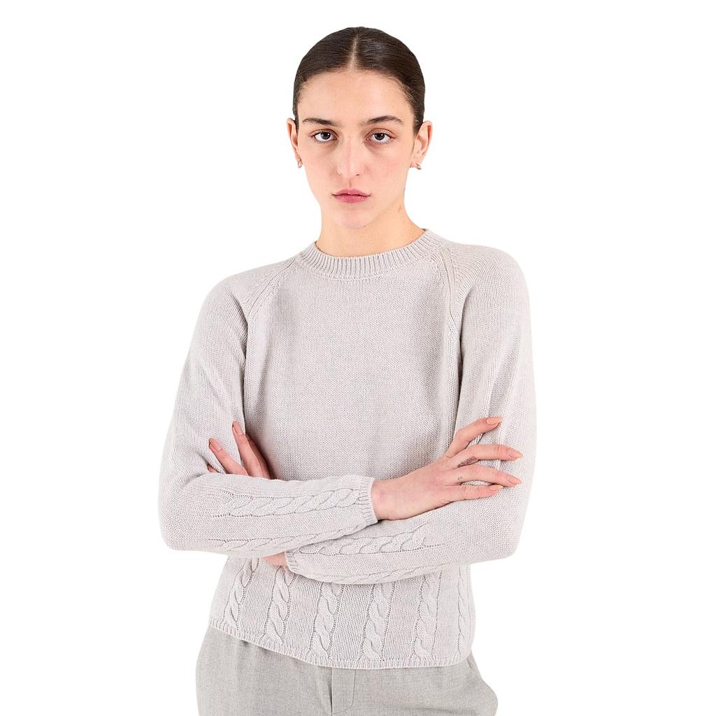 anneclaire-pull-à-col-roulé-femme-gris-clair-d1850-857-265