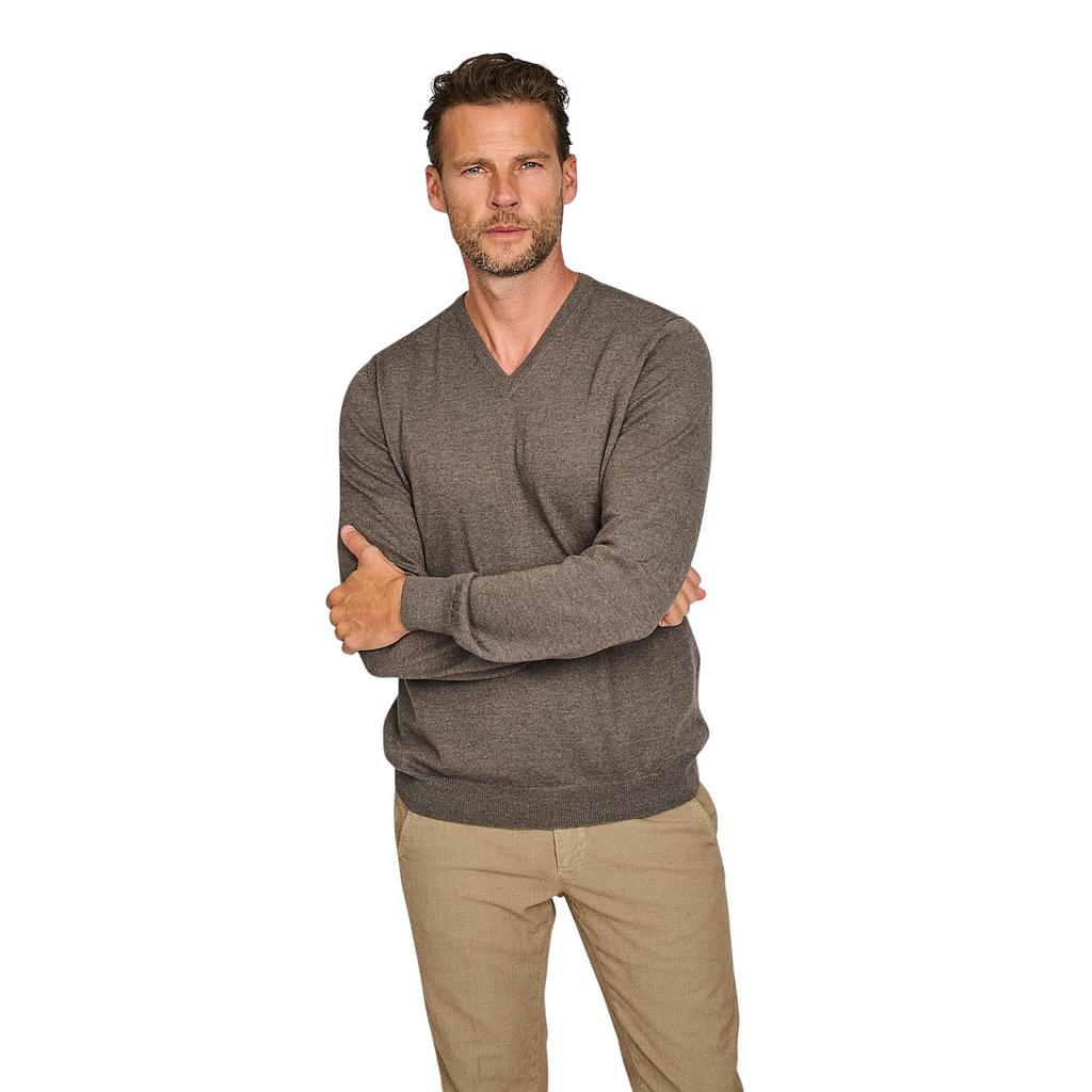 gran-sasso-men-pull-trui-v-hals-heren-bruin-1