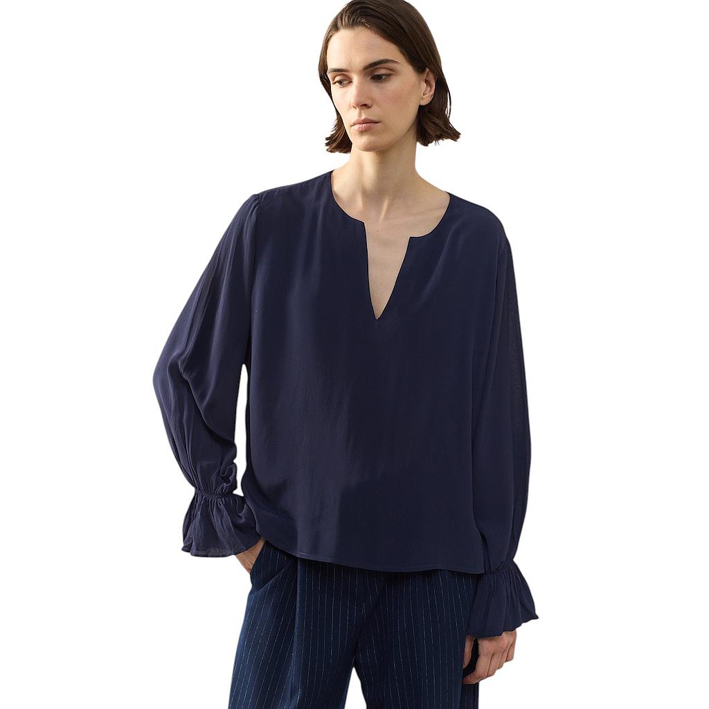 scapa-flow-bluse-dame-marineblå-kiki